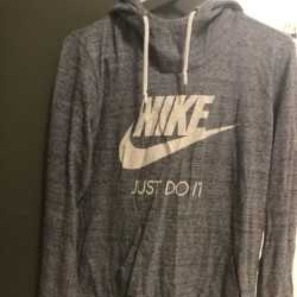 nike grey sweatshirt
